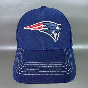 New England Patriots Hat Forty Seven Brand 47 Adjustable Strap One Size Blue Cap